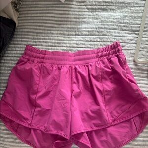 lululemon athletica Hot Pink Running Shorts